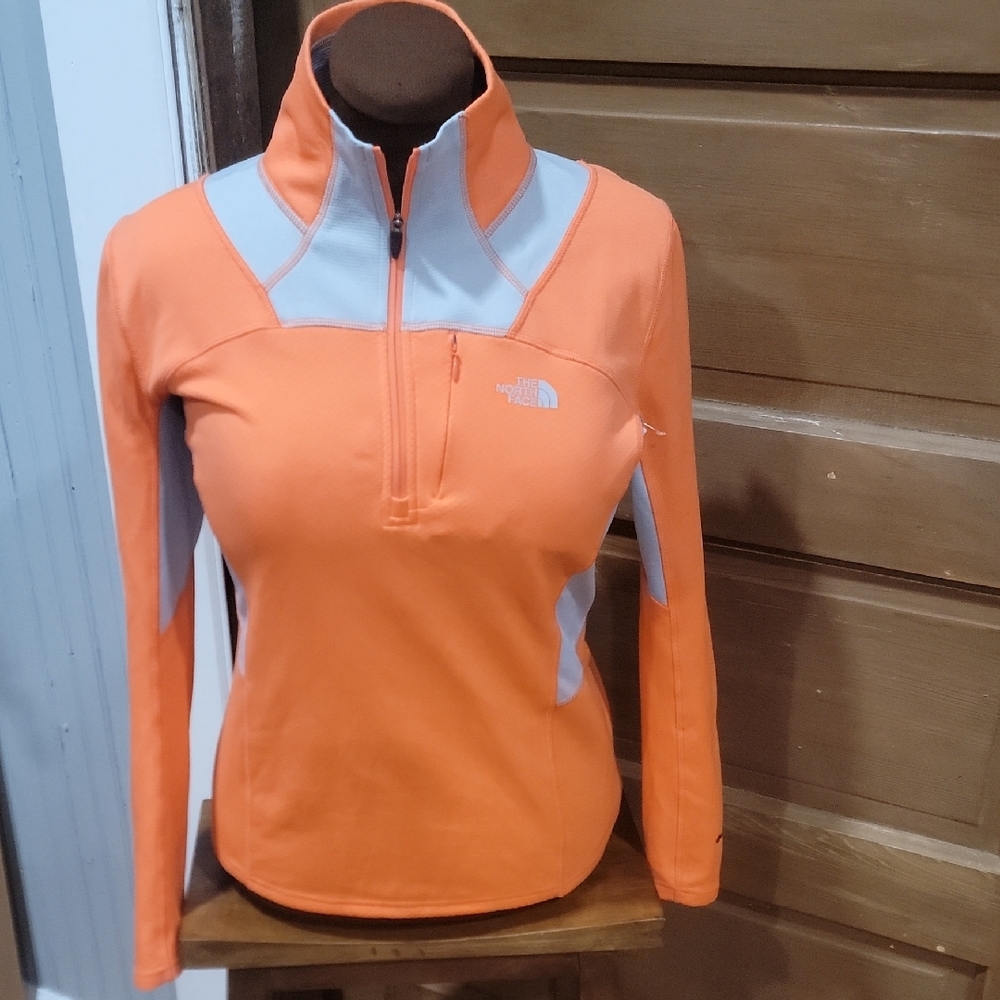 The North Face Orange and Gray Women's Jacket